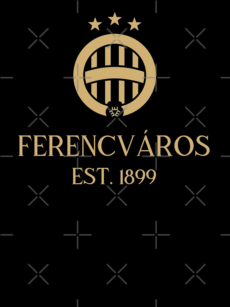 Ferencváros Gold Alt T Shirt 100% Cotton Tee Ferencvárosi Tc