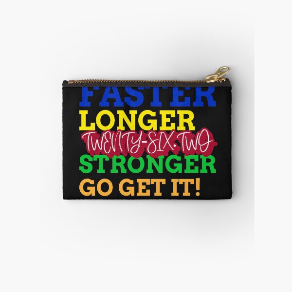 Item preview, Faster Longer Stronger designed and sold by Marathon-Runner.