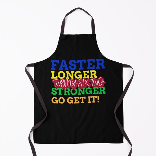 Item preview, Faster Longer Stronger designed and sold by Marathon-Runner.