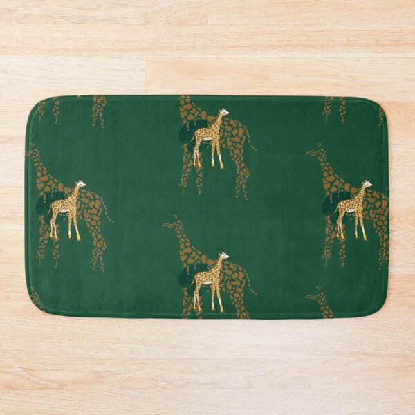 Item preview, Giraffe’s Inner Monologue (Green) designed and sold by IIIPattern.