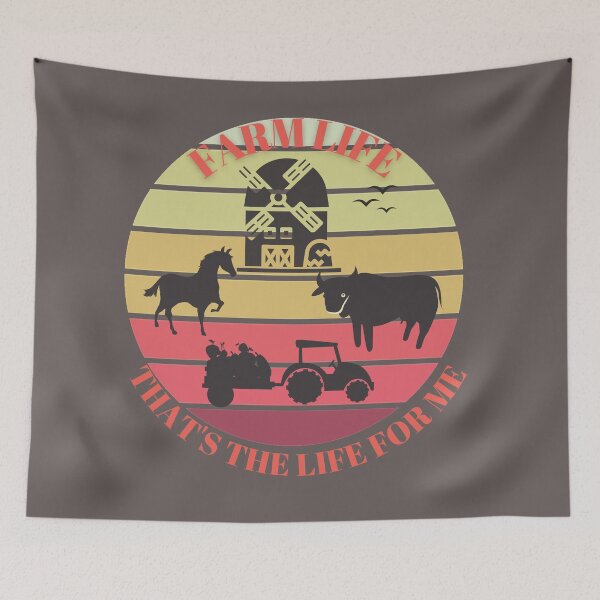 Item preview, Farm Life That's The Life For Me - Cute Farm Lover designed and sold by Vero De.
