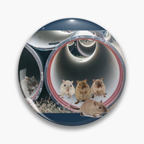 Item preview, GERBILS at the End of a Tunnel designed and sold by Bravenewnormal.