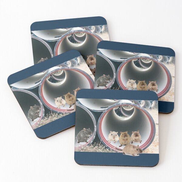Item preview, GERBILS at the End of a Tunnel designed and sold by Bravenewnormal.