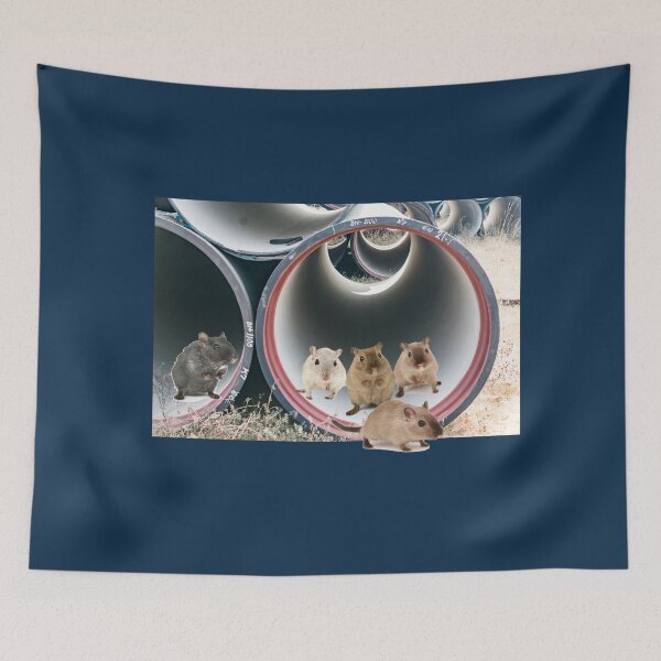 Item preview, GERBILS at the End of a Tunnel designed and sold by Bravenewnormal.