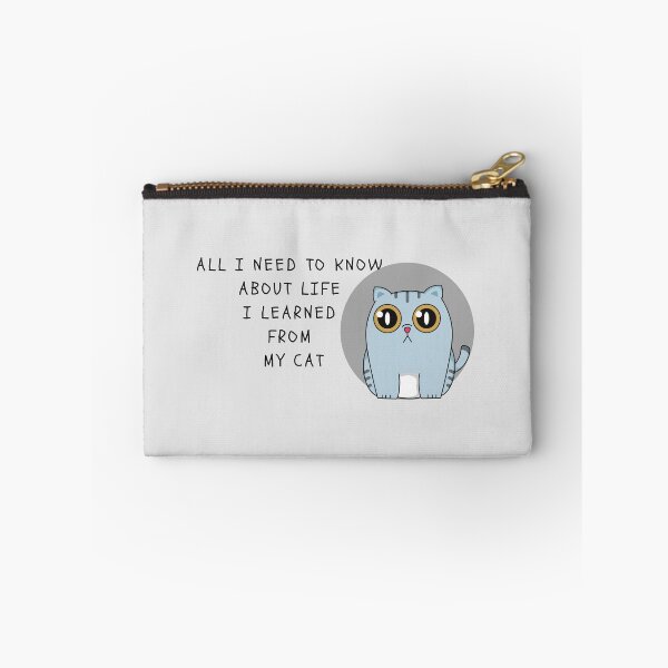 Item preview, All I Need To Know About Life I learned From My Cat  designed and sold by yourcherryguy.