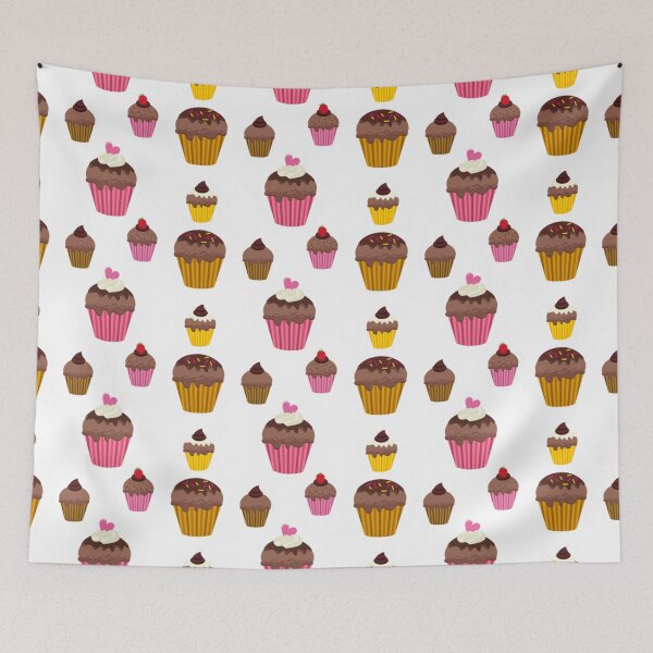 Item preview, Cupcakes designed and sold by Poetic Patterns Studio.