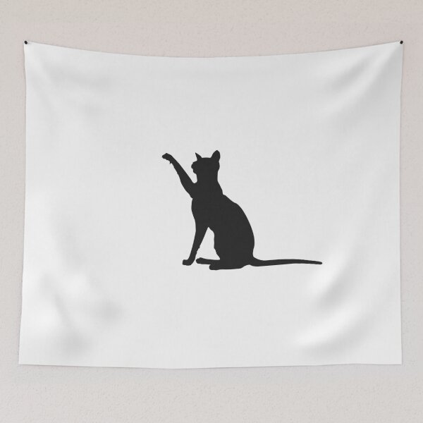 Item preview, Black Cat Holding On, Funny Cat Hanging on Kitty Holding : Cute Family Gift for Mom & Dad designed and sold by Yeldiz.