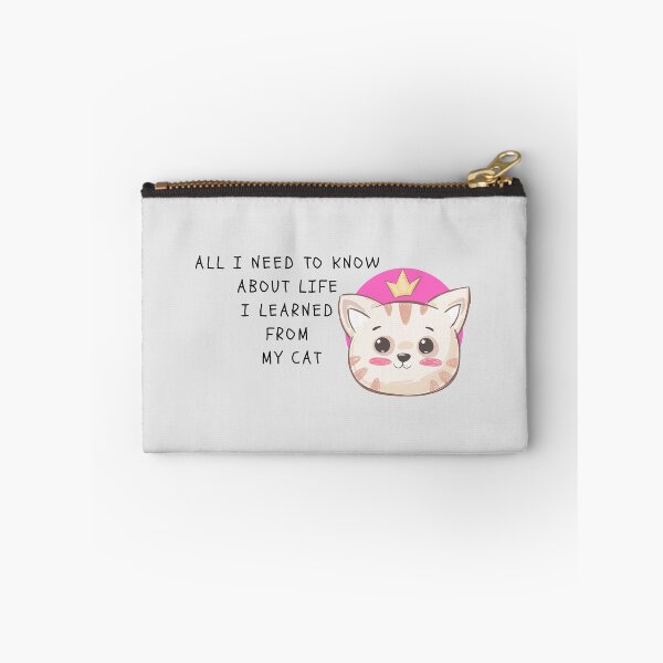 Item preview, All I Need To Know About Life I learned From My Cat  designed and sold by yourcherryguy.