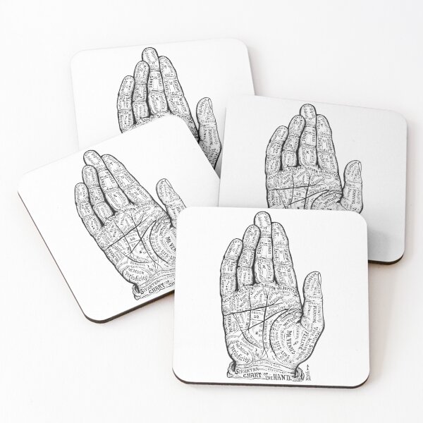 Item preview, Chart of the Hand, 1898 designed and sold by NrvousFella.