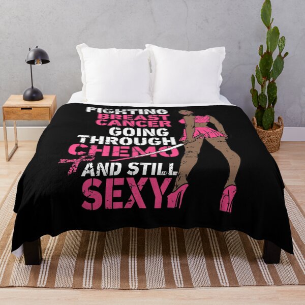 Item preview, Fighting Breast Cancer Chemo Still Sexy Melanin designed and sold by PinkyTree.