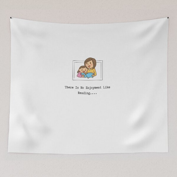 Item preview, There Is No Enjoyment Like Reading-Mum Reading With Her Daughter designed and sold by yourcherryguy.