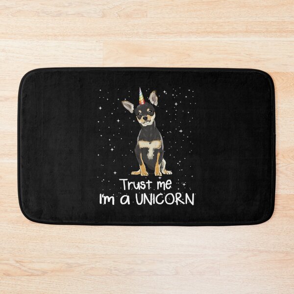 Item preview, Black Chihuahua Trust Me Im A Unicorn Dog designed and sold by EleanorDuncan.