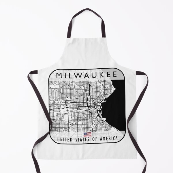 Artikelvorschau, MILWAUKEE KARTE USA entworfen und verkauft von hatimelhag.