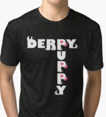 Derpy Puppy Tri-blend T-Shirt