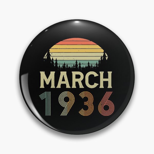 Item preview, Vintage Retro 85th Birthday Gift March 1936  designed and sold by linziferioli55.