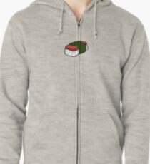 Spam Musubi Zipped Hoodie
