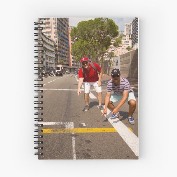 Item preview, Garth and Scott at Pole Position, Monaco designed and sold by Murray Breingan.