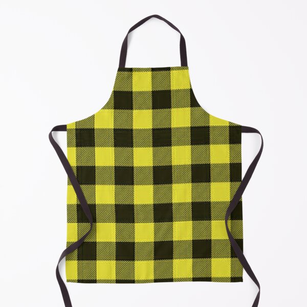 Item preview, Buffalo Plaid, Yellow Black Woven Plaid, Lumberjack plaid, flannel plaid, yellow black check pattern designed and sold by Nostrathomas66.