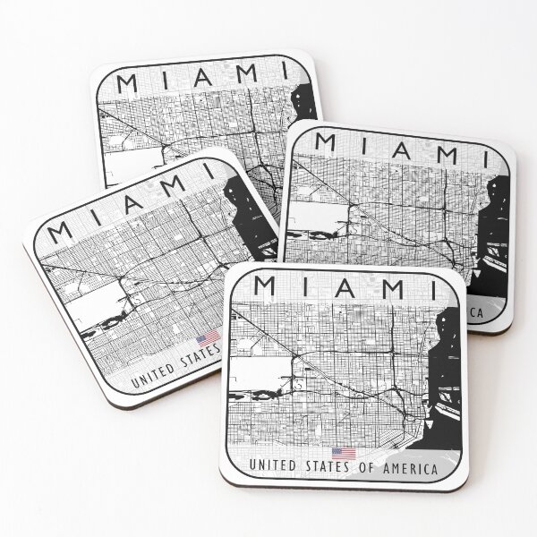 Item preview, MIAMI MAP USA designed and sold by hatimelhag.