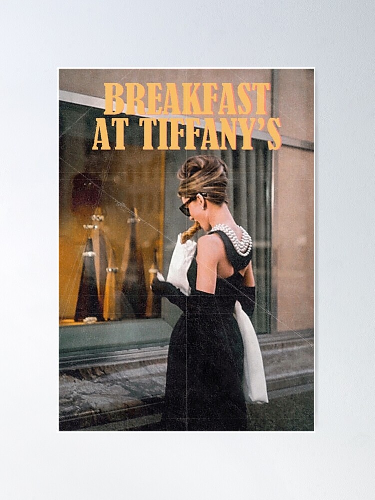 Alternate view of Breakfast at Tiffany's 1961 Vintage Poster