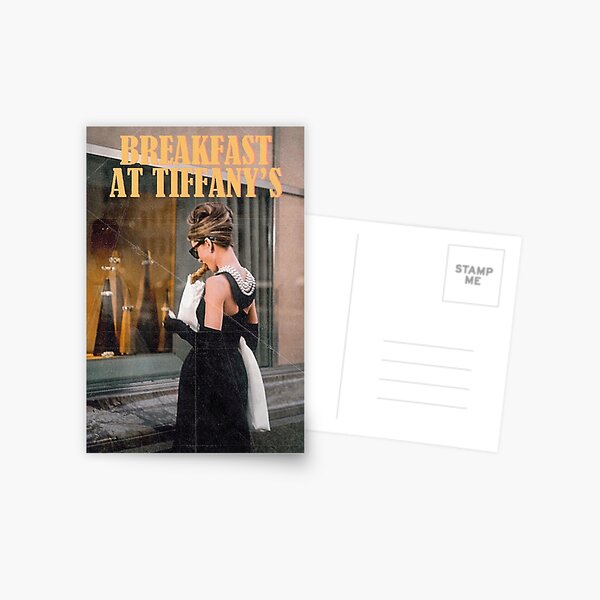Breakfast at Tiffany's 1961 Vintage Postcard
