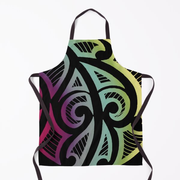 Item preview, Maori tribal retro color designed and sold by attracdionz.
