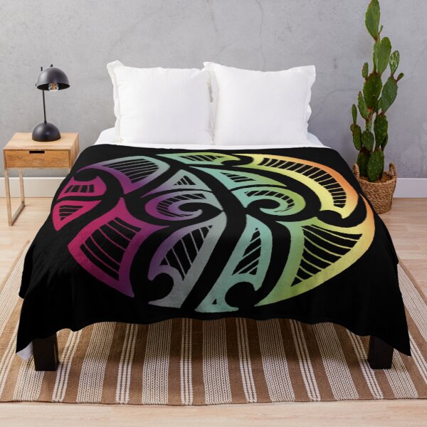 Item preview, Maori tribal retro color designed and sold by attracdionz.