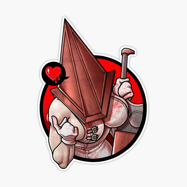 Chibi Pyramid Head Sticker for Sale by SquishyTentacle