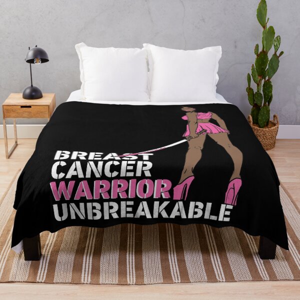 Item preview, Breast Cancer Awareness Fight Melanin Katana Black designed and sold by PinkyTree.