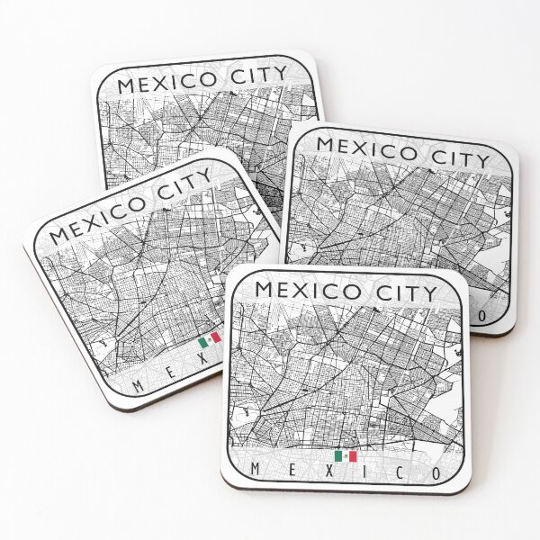 Item preview, MEXICO CITY MAP MEXICO designed and sold by hatimelhag.