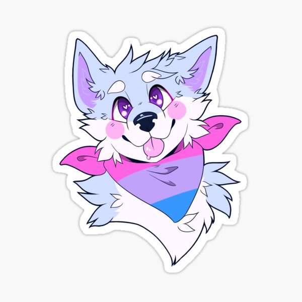 Pride Pack | Bisexual Pride Dog Sticker