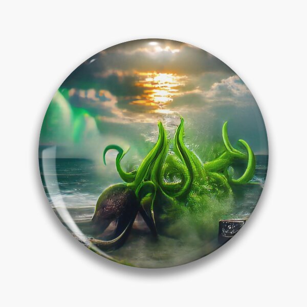 Item preview, Cthulhu The Elder God by an AI designed and sold by OneStrokeBrush.