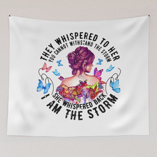 Item preview, They Whispered To Her You Can't Withstand The Storm Womens  designed and sold by FidelmaShop.