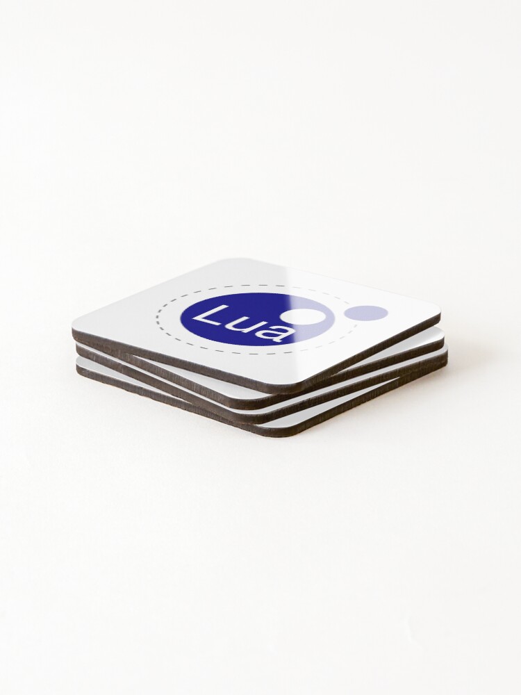 Thumbnail 4 of 5, Coasters (Set of 4), Lua Logo designed and sold by dtor5.