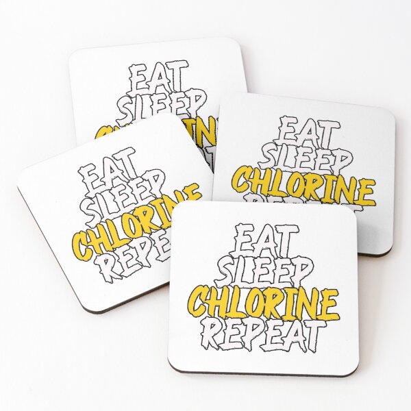 Item preview, Swimmers Eat, Sleep, Chlorine, Repeat designed and sold by Dunncredible.