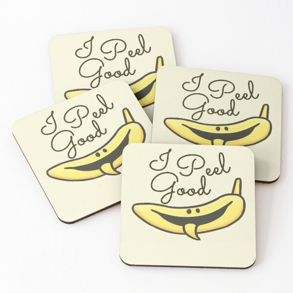 Item preview, I Peel Good Doodle - Funny Banana Pun designed and sold by ViewerEqualsPhoton.