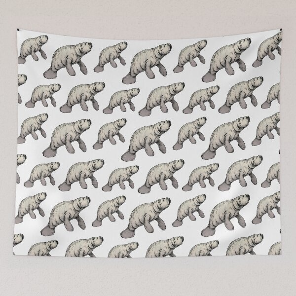 Item preview, Manatee party! designed and sold by Artkettu.