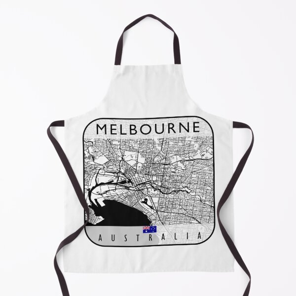 Item preview, MELBOURNE MAP AUSTRALIA designed and sold by hatimelhag.