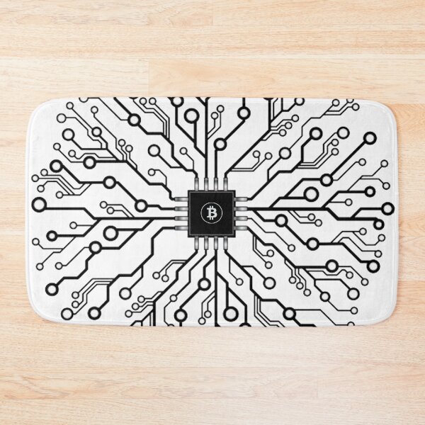Item preview, Bitcoin Circuit Bloom designed and sold by lgotian.