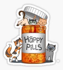 Happy Pills Sticker