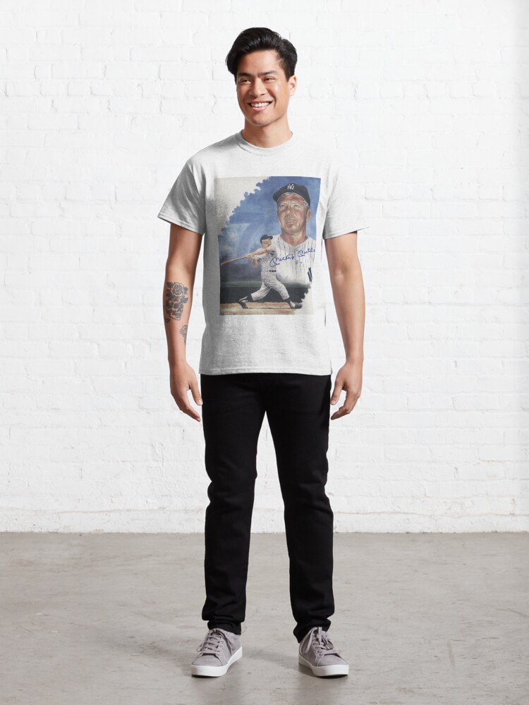 Mickey Mantle Photo Collage T-Shirt