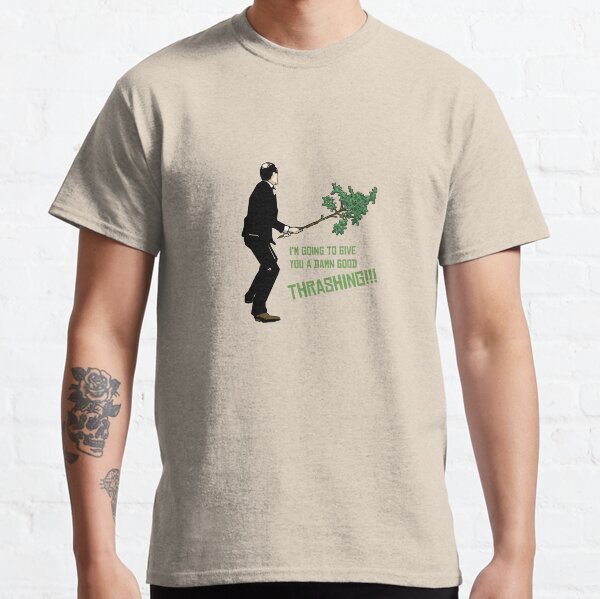 " Good Thrashing! Basil Fawlty" Tshirt for Sale by Firepower