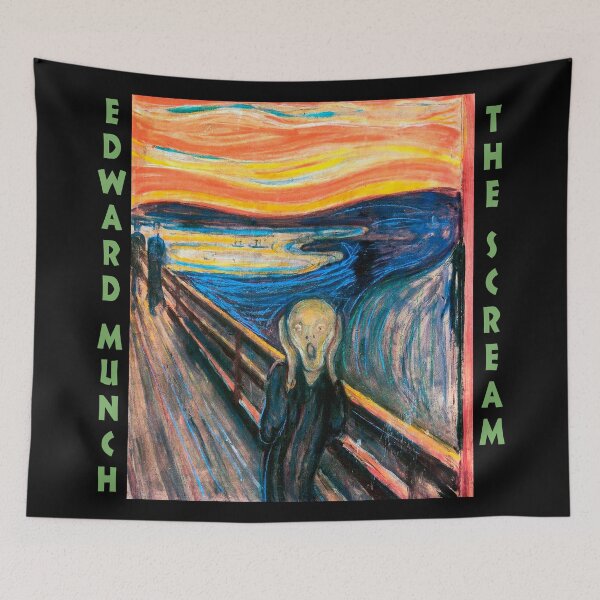 Item preview, Edward Munch - The Scream designed and sold by FunWithChemo.
