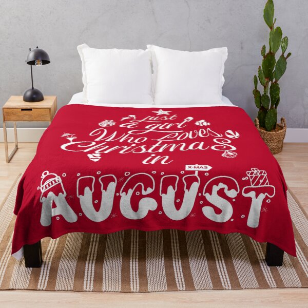 Item preview, Just a girl who loves christmas in august	 designed and sold by PhotoPrise.