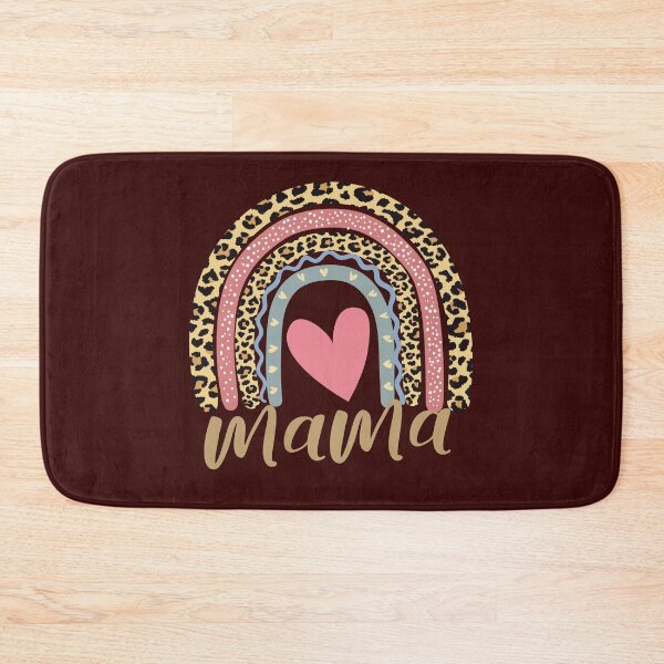 Item preview, leopard rainbow mama pink heart funny for mom cute cool designed and sold by Decconer.