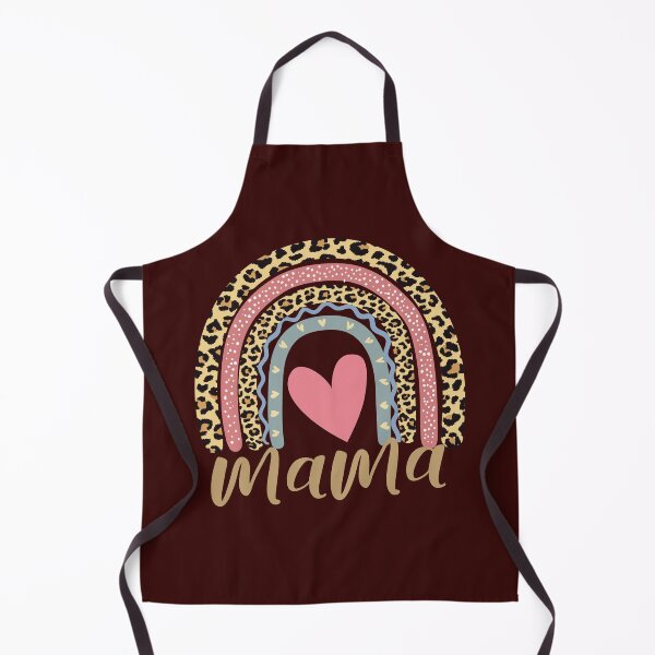 Item preview, leopard rainbow mama pink heart funny for mom cute cool designed and sold by Decconer.