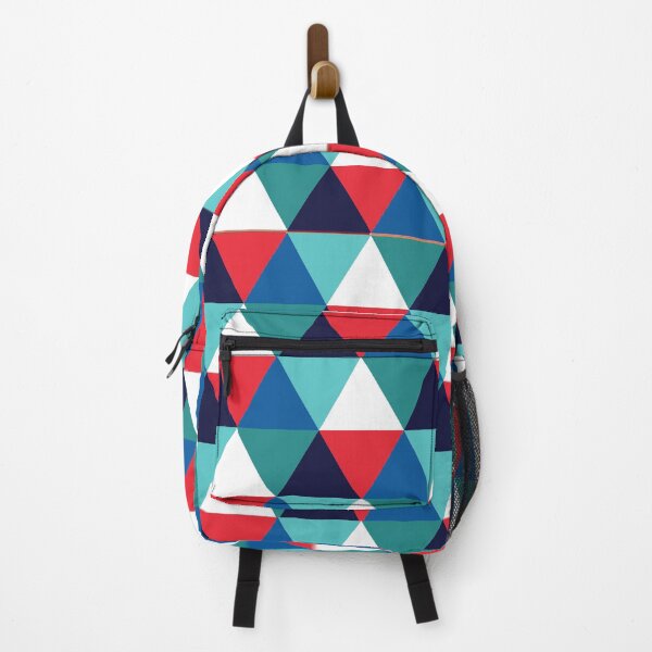 Item preview, red bleu white pattern designed and sold by haroune rachid.