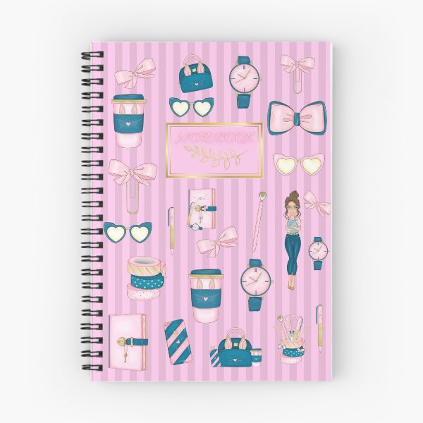 Item preview, Pink Notebook  designed and sold by StrowkaPlace.