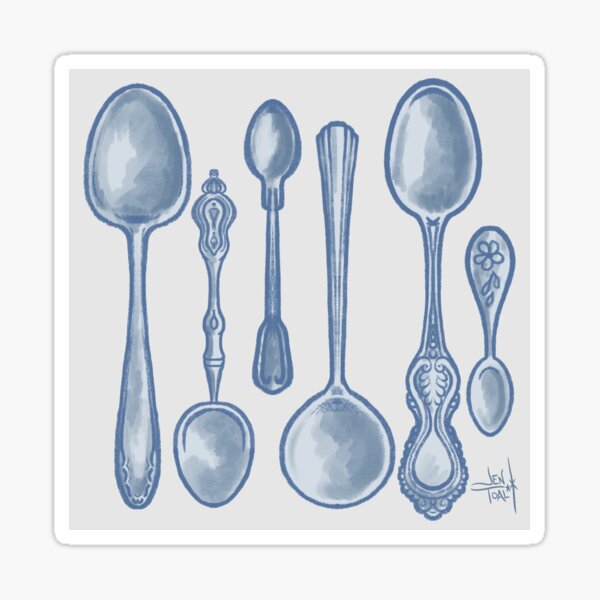 May the spoons be with you Sticker