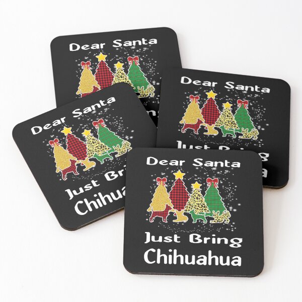 Item preview, Dear Santa Just Bring Chihuahua designed and sold by EleanorDuncan.
